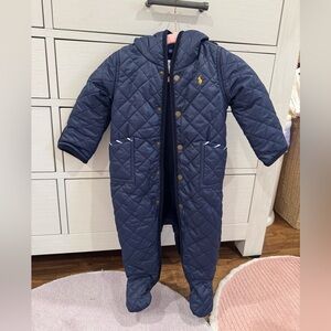Worn once! Ralph Lauren baby bunting